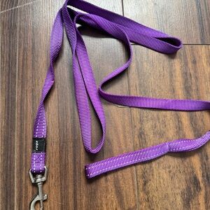 Rogz Purple Dog Leash 6ft